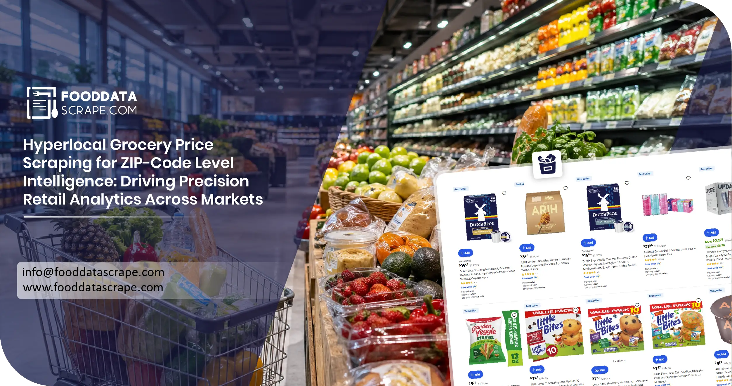 Hyperlocal Grocery Price Scraping for ZIP-Code Level Intelligence